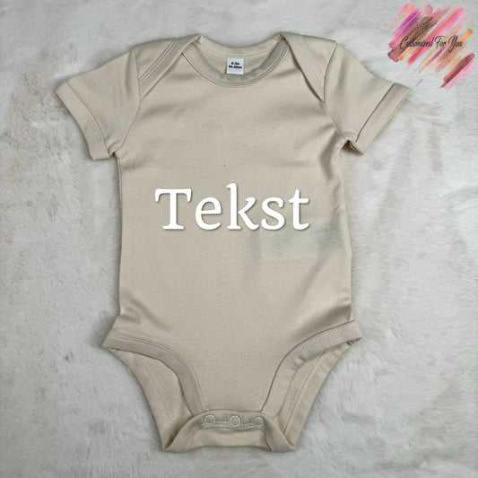 Baby Bodysuit/Romper - Beige