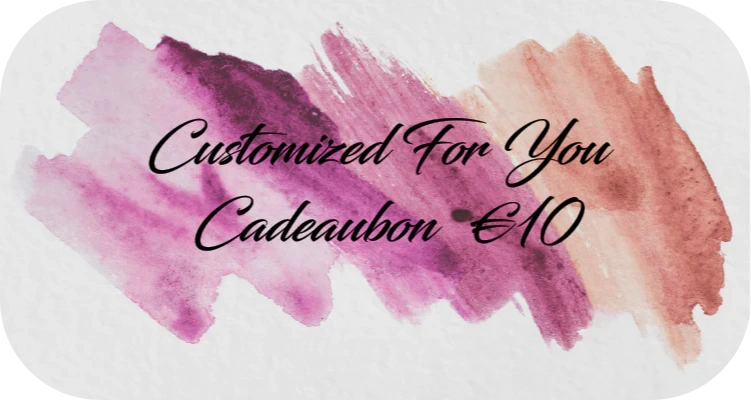 Customized For You cadeaubon