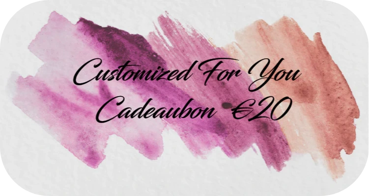 Customized For You cadeaubon