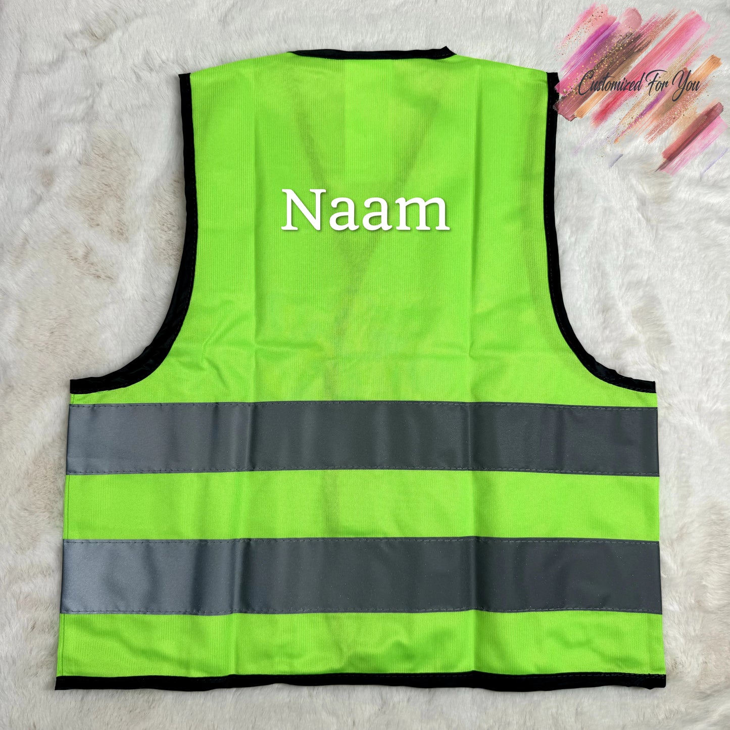 Kinder fluovestje - Groen