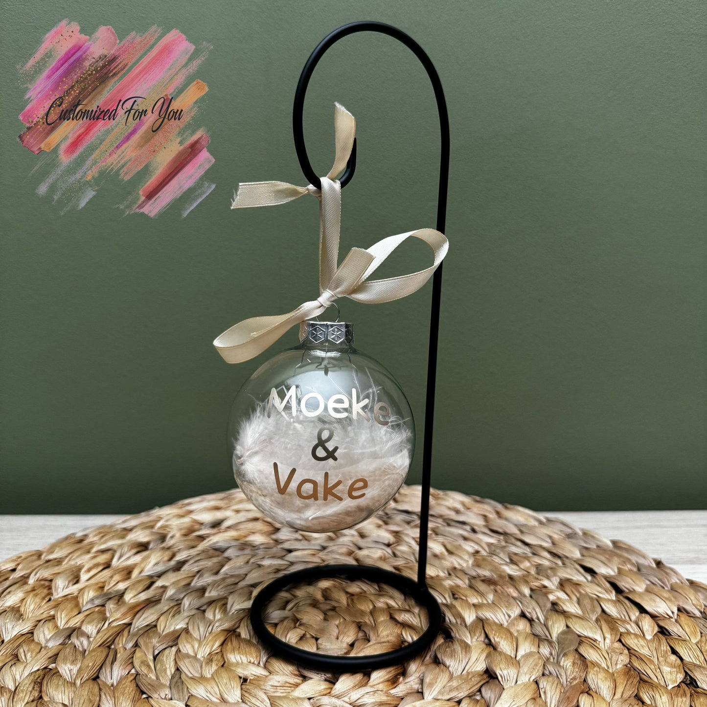 Gepersonaliseerde Kerstbal