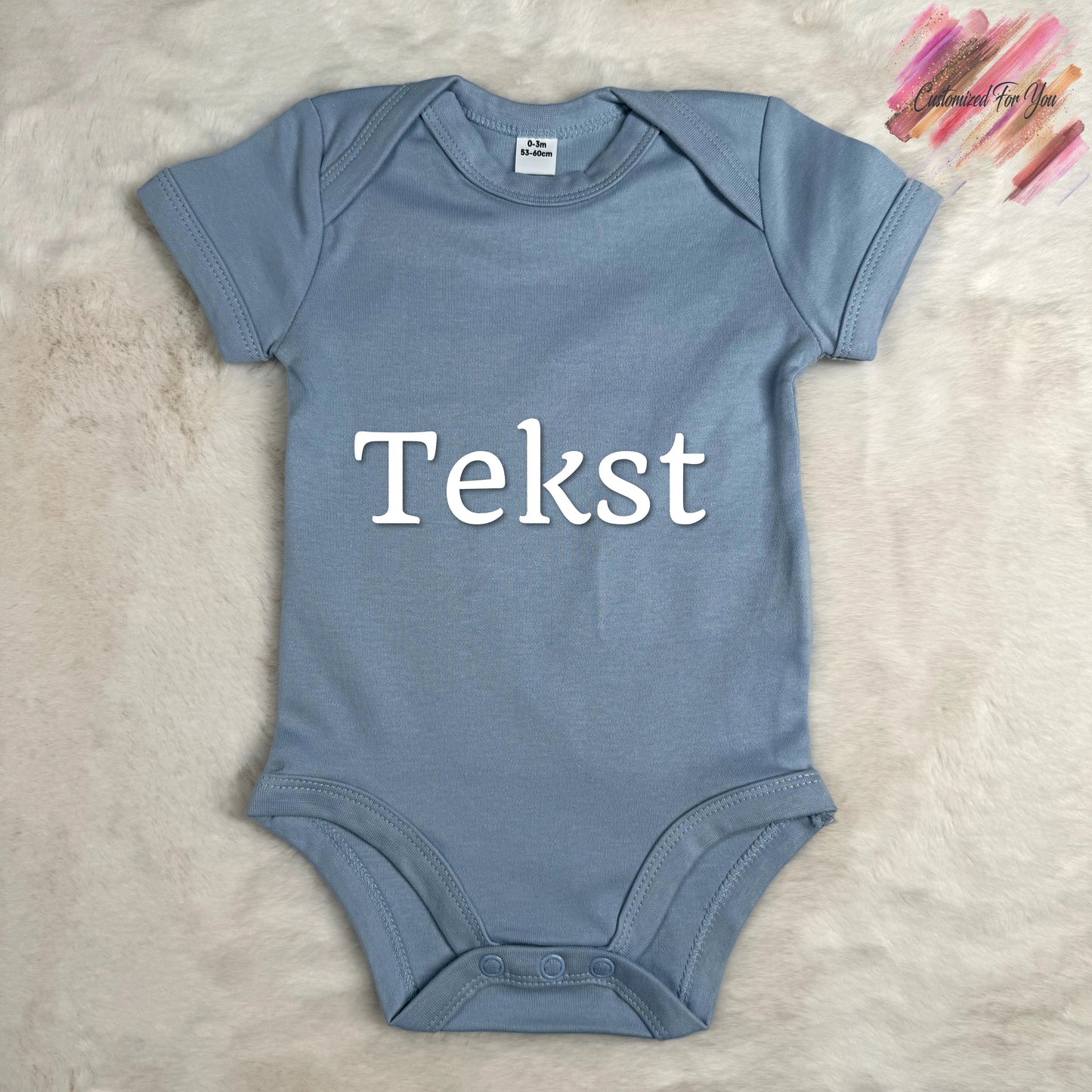 Baby Bodysuit/Romper - Licht Blauw