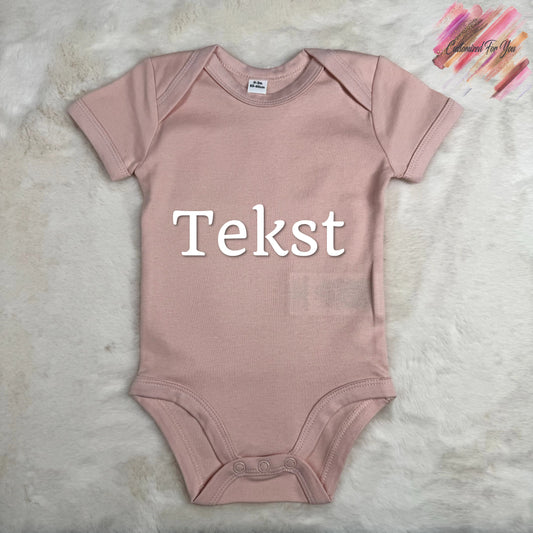 Baby Bodysuit/Romper - Licht Roze