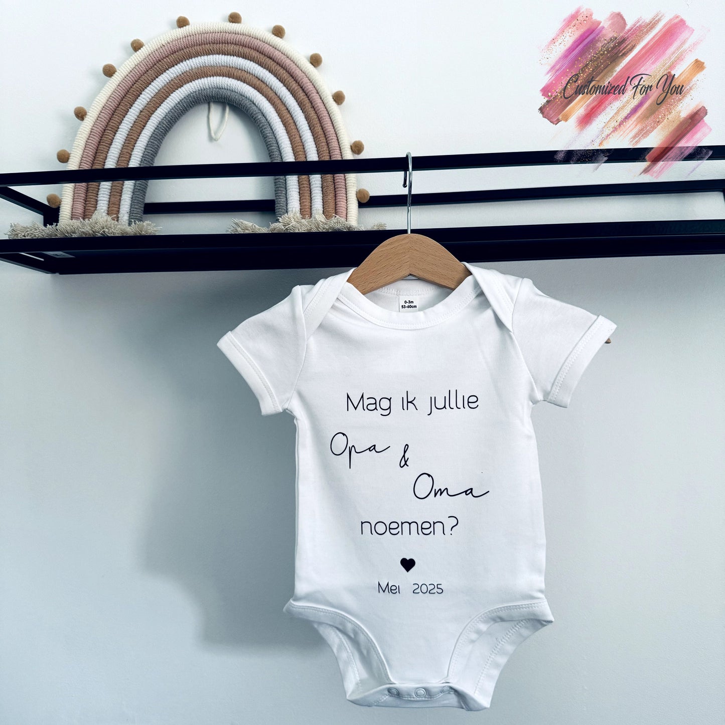 Baby Bodysuit/Romper - Oma en Opa