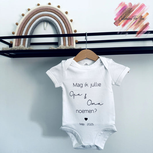 Baby Bodysuit/Romper - Oma en Opa