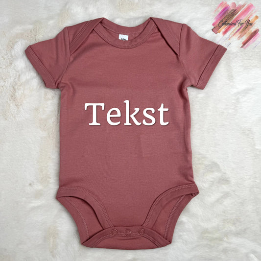 Baby Bodysuit/Romper - Oud Roze
