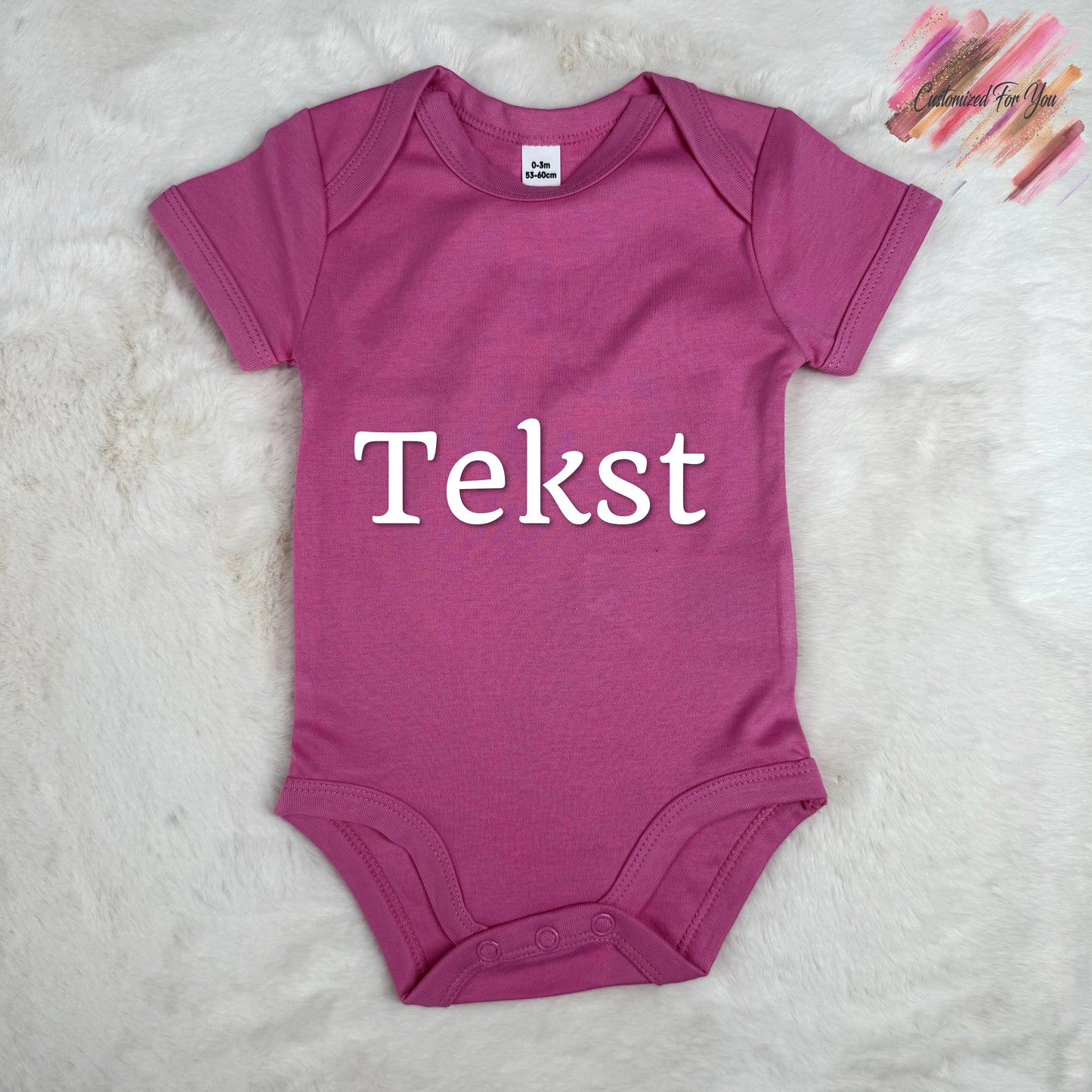 Baby Bodysuit/Romper - Roze