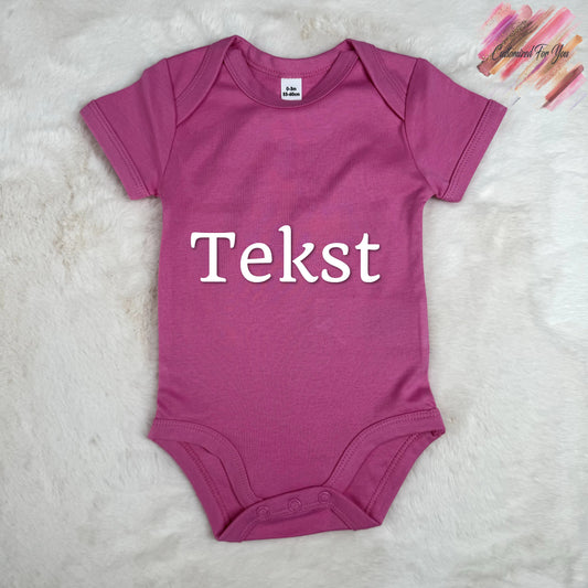 Baby Bodysuit/Romper - Roze