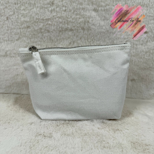 Toillettas katoen - Klein - Wit