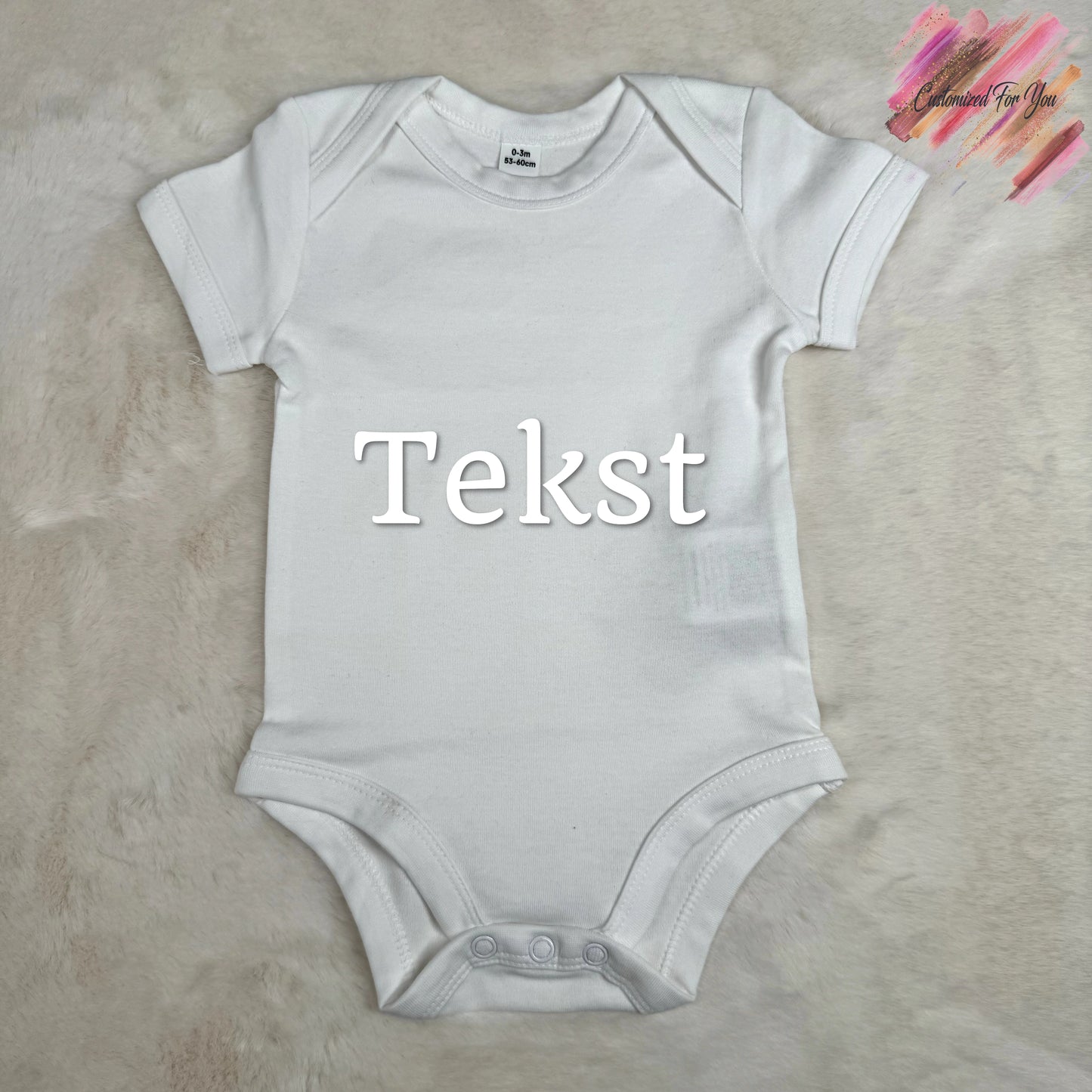 Baby Bodysuit/Romper - Wit