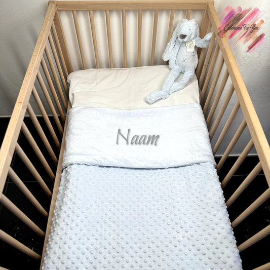 Babydeken bubbel - Blauw