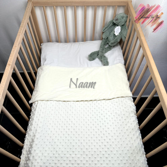 Babydeken bubbel - Crème / Beige