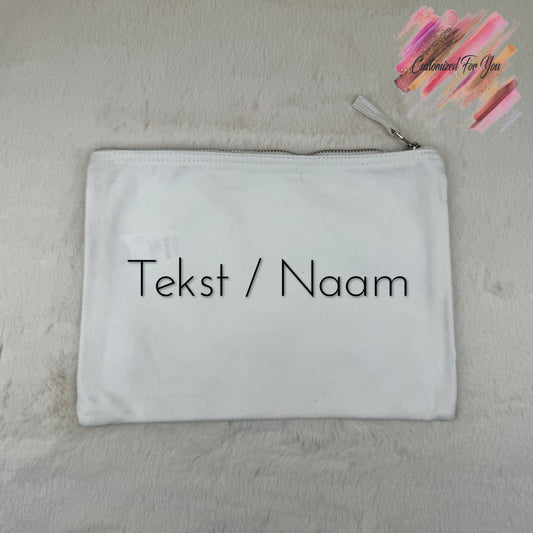 Etui katoen Groot - Wit