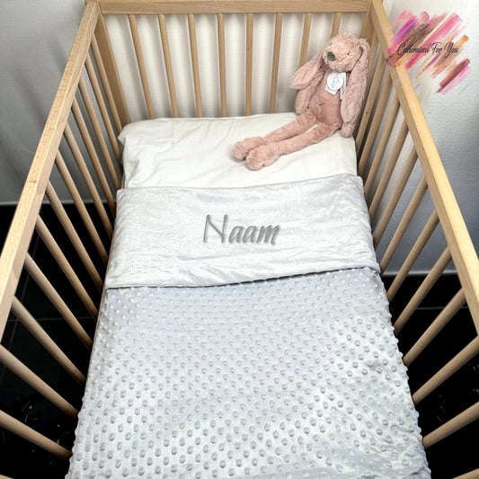 Babydeken bubbel - Grijs