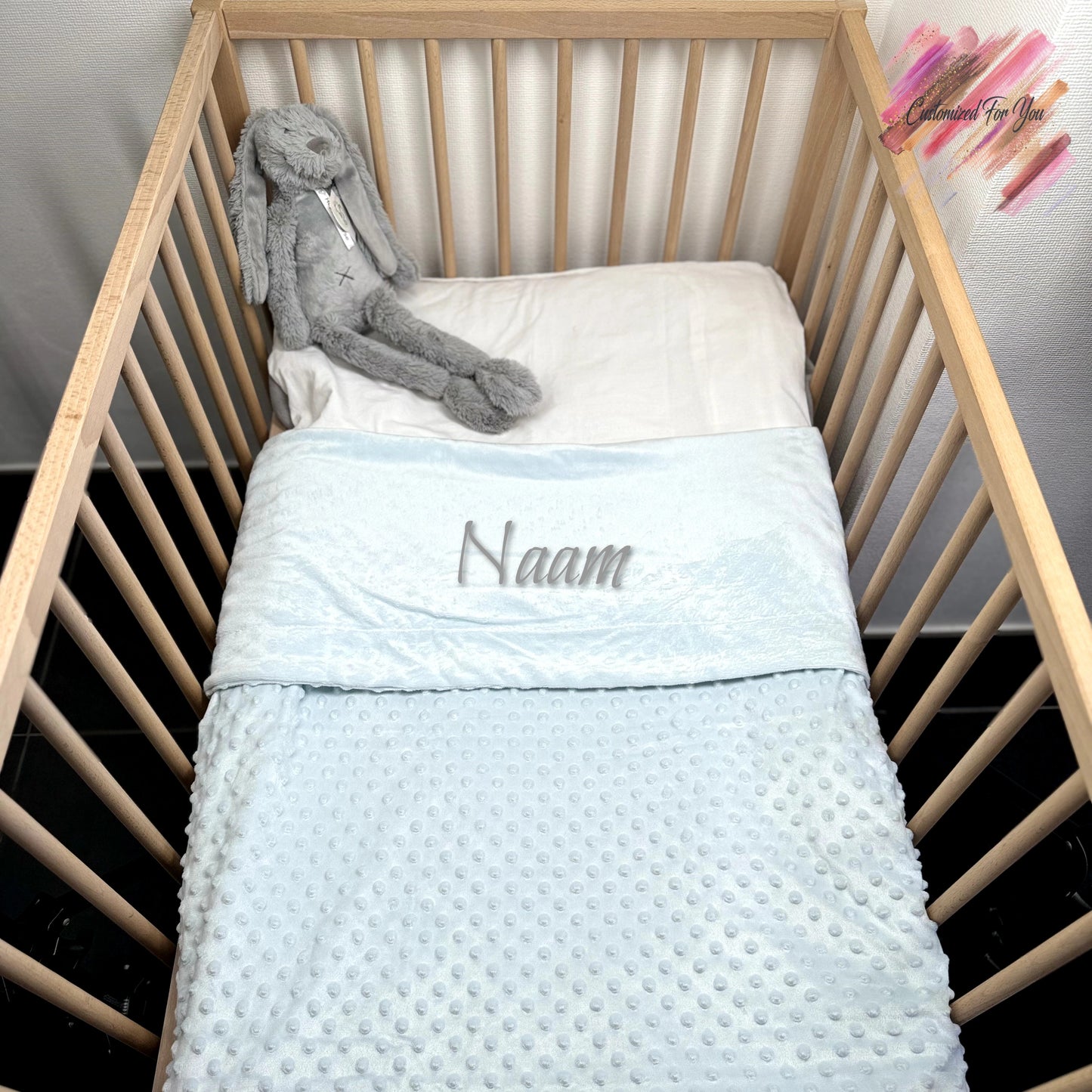 Babydeken bubbel - Mint