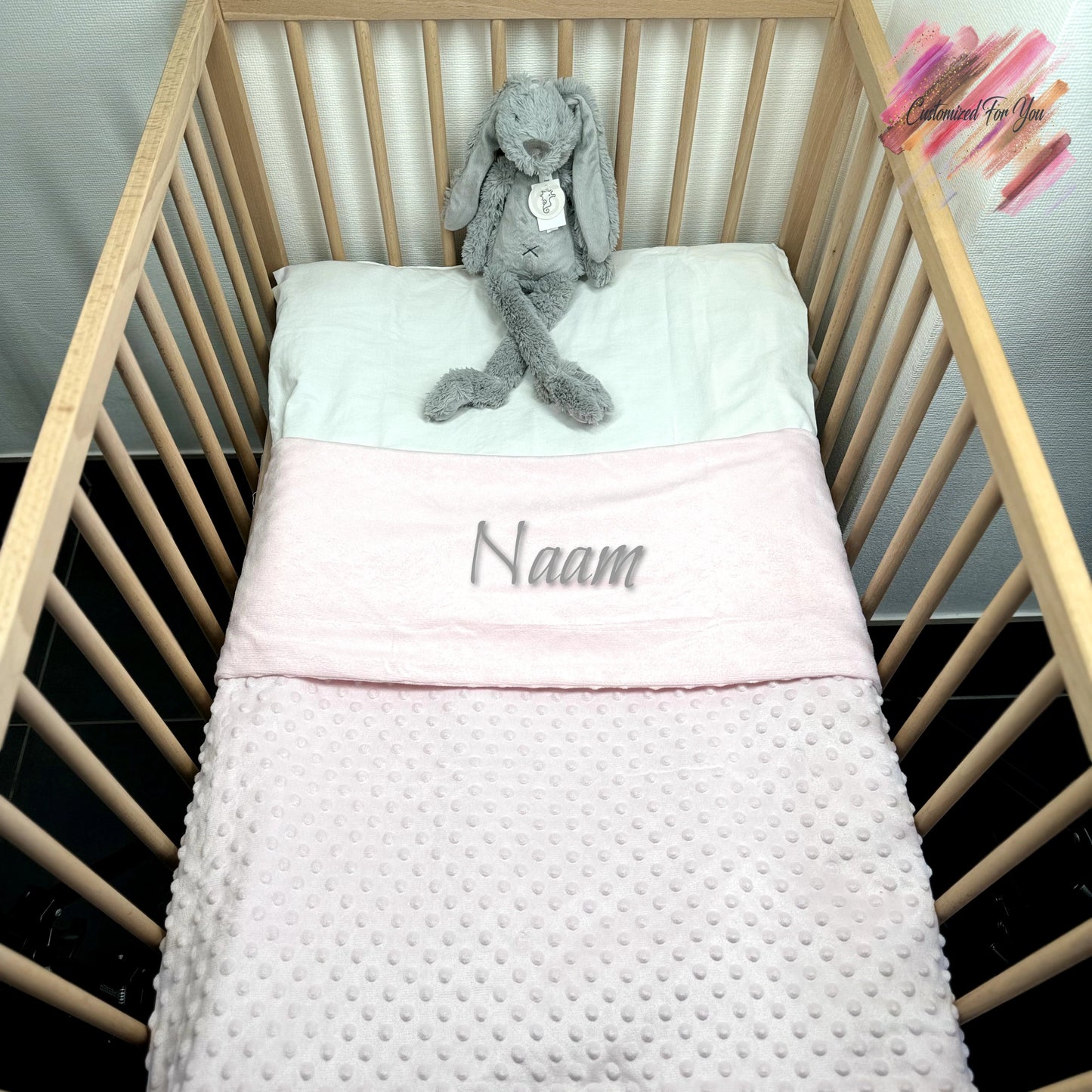 Babydeken bubbel - Roze